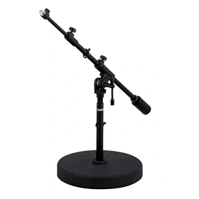 Immagine di Tama MS736RELBK Supporto per braccio telescopico Iron Works Studio, base rotonda, modello basso