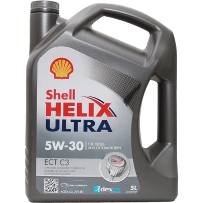 Immagine di Shell Helix Ultra ECT C3 5W 30, 5L, Oro