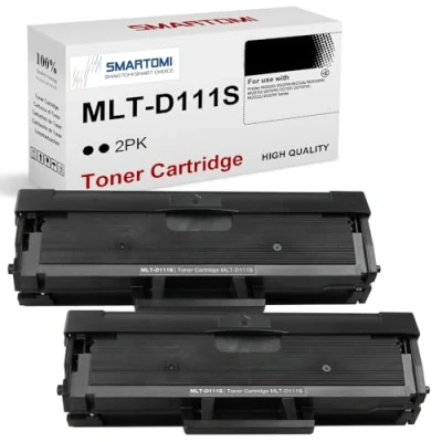 Immagine di SMARTOMI MLT D111S Compatibili Toner per Samsung 111S Xpress SL M2026W M2026 M2070FW M2070 M2070W M2070F M2020 M2020W M2021 M2021W M2022 M2022W M2071 M2071W M2078W (Nero, 2 Pack)
