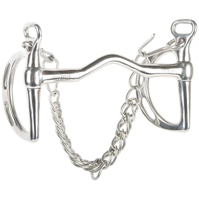 Immagine di Harry&#039;s Horse Canna Thiedemann con arco linguale 13mm 13,5 RVS