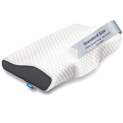 Immagine di Federa Extra Derila in Memory Foam realizzata con materiali di qualità. Perfetta per proteggere il tuo guanciale cervicale ergonomico. bianca coprire i tuoi comodissimi cuscini