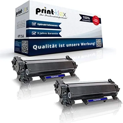 Immagine di 2x Compatibile Toner per Brother DCP L2510 L2510D L2512 L2512D L2530 L2530DW L2537 L2537DW L2550 L2550DN TN2420 TN 2420 Nero Confezione Doppia Color Serie Pro