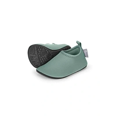 Immagine di Sterntaler Scarpe da Acqua Tinta Unita, Mocassino Basso Unisex Bimbi 0 24, Verde Scuro, 26 EU