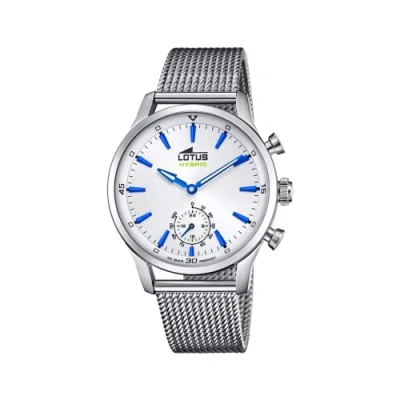 Immagine di Lotus Orologio Modello 18803/1 della Collezione Connected, Cassa 43 mm Argento con Cinturino in Acciaio per Uomo