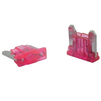 Immagine di SeKi Mini LP fusibile piatto a basso profilo, 4A, colore rosa, 58 V/DC, per barca, camion, roulotte