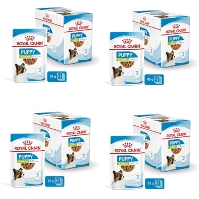 Immagine di ROYAL CANIN x Small Puppy Confezione Doppia 2 12 85 g Cibo umido per cuccioli di taglia molto piccola Fino a 10 mesi Bocconcini In salsa bustina