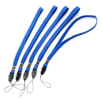 Immagine di trage.band® cordino da collo/lanyard, robusto e regolabile, 4 pz. blu