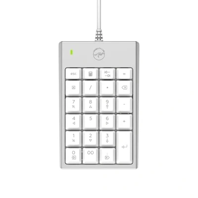 Immagine di Mobility Lab ML305707 Tastiera digitale cablata USB per Mac Argento
