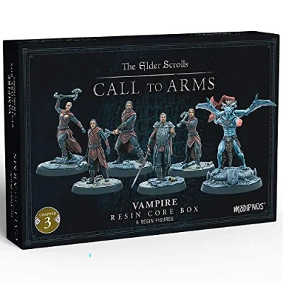 Immagine di Modiphius Entertainment The Elder Scrolls: Call To Arms Vampire Core Set Miniature Game Unpainted