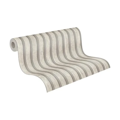 Immagine di A.S. Création PintWalls II 391095 Carta da parati effetto 3D 10,05m x 0,53m Grigio chiaro