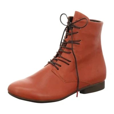 Immagine di Think! Guad2 Foderato in Pelle Sostenibile, Stivaletto Donna, 5000 ruggine, 36 EU