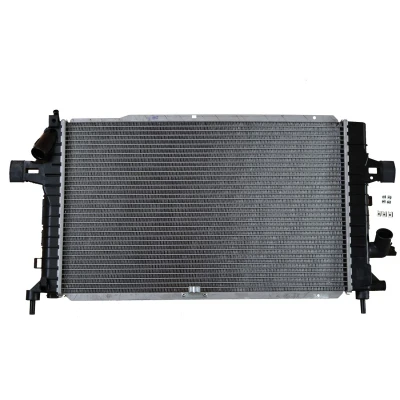 Immagine di NRF EASY FIT 53447 Radiatore motore Alluminio 599 368 26 con parti annesse Alette di raffreddamento saldate OPEL: Astra H Caravan, GTC