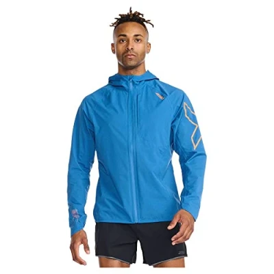 Immagine di 2XU Light Speed WP Jacket Giacca, Inverno Moss/Silver Reflective, S Uomo