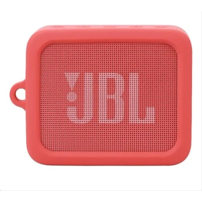 Immagine di GIOPUEY Cover Compatibile con JBL GO ESSENTIAL, Cilicone Custodia, Ultrasottile Case Cover, Antiurto, Resistente ai Graffi Rosso