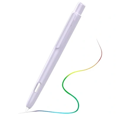 Immagine di MoKo Custodia Compatibile con Apple Pencil 2a Gen., Cover Protettiva Retrattile per Clip, Rigida Pencil, Supporta Doppio Tocco, Taro Viola