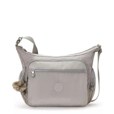 Immagine di Kipling Gabbie, Borsa a Tracolla Media, Grey Gris (Grigio)