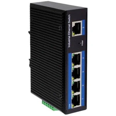 Immagine di LogiLink NS200P Switch ethernet industriale 5 Porte 10 / 100 MBit/s Funzione PoE