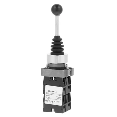 Immagine di XD2PA14 Joystick Switch, AC 380 V DC 220 4NO 4 Posizioni Latching Interruttore Croce Monolever Joy Stick