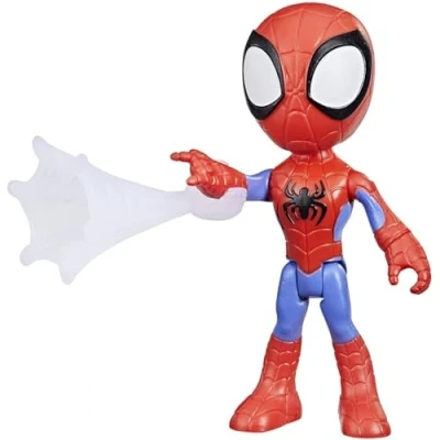 Immagine di Hasbro Spidey e i Suoi Fantastici Amici Spidey, action figure giocattolo da 15 cm, con 1 accessorio, per bambini dai 3 anni in su