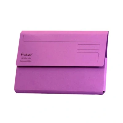 Immagine di Exacompta Forever Cartelline portadocumenti, in cartoncino da 290 g/m² 25 pz Foglio protocollo Purple