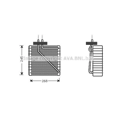 Immagine di PRASCO FDAK289 Compressore Aria Condizionata FS10 R 134a