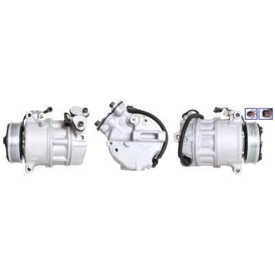 Immagine di LUCAS ACP01109 Compressore Aria Condizionata PAG 46 R 134a con guarnizioni