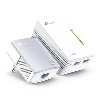 Immagine di TP LINK TL WPA4220KIT V3 300 Mbit/s Collegamento ethernet LAN Wi Fi Grigio, Bianco 2 pezzo(i)