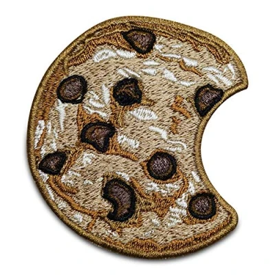 Immagine di Finally Home Toppa termoadesiva per biscotti al cioccolato toppe termoadesive