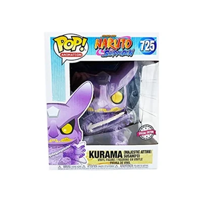 Immagine di Funko POP! Animation: Shonen Jump Naruto Shippuden #725 Kurama Majestic Attire Susano&#039;o 6 Inch Exclusive Bundled with
