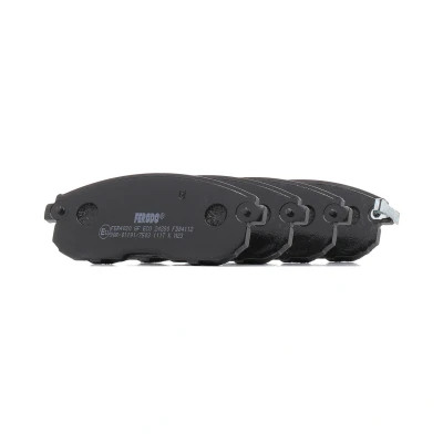 Immagine di FERODO PREMIER ECO FRICTION FDB4112 Kit pastiglie freno con segnalatore acustico usura senza accessori FIAT: Sedici, SUZUKI: SX4 I Hatchback