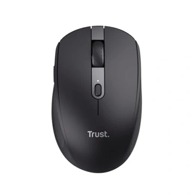 Immagine di Trust OZAA COMPACT Mouse Senza fili (radio) Ottico Nero 6 Tasti 3200 dpi Rotella di scorrimento integrata