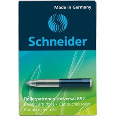 Immagine di Schneider Set di 3 scatole 5 cartucce colore blu per penna Roller 852