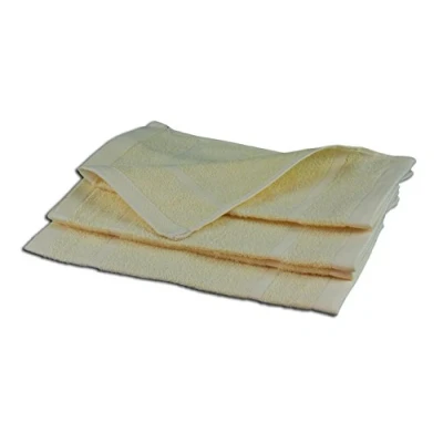 Immagine di Gözze Asciugamano Piccolo, Set da 4 Pezzi, Morbido e Assorbente, 100% Cotone, 30 x cm Vaniglia