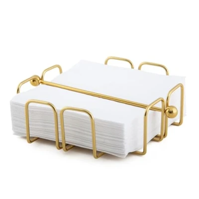 Immagine di simplywire Portatovaglioli/salviette con barra di fermo Ottone