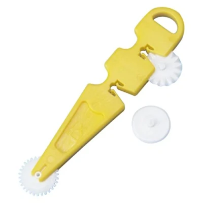 Immagine di PME DW420 Set Rotelle per Cake Design, Giallo
