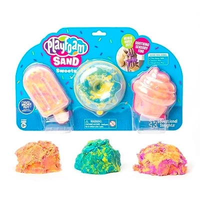 Immagine di Learning Resources Sand Sweets Giocattolo Dolcetti di Sabbia Playfoam, Multicolore, 1 Count (Pack of 1), EI 2234