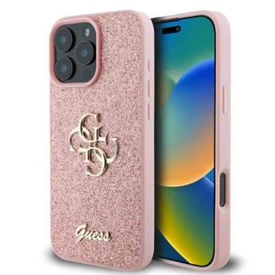 Immagine di CG Mobile Guess GUHCP16XHG4SGP Custodia rigida per iPhone 16 Pro Max 6,9&quot;, colore: Rosa