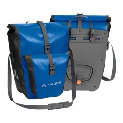 Immagine di VAUDE Aqua Back Borsa per bicicletta, 2 borse la ruota posteriore (2 x 24 l), impermeabili, made in Germany
