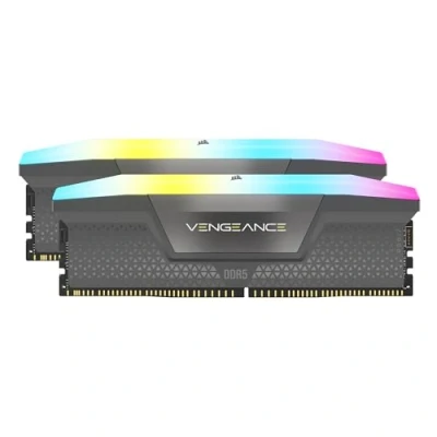 Immagine di CORSAIR VENGEANCE RGB DDR5 Kit di Potenziamento Della Luce (Nessuna Memoria Fisica) Grigio