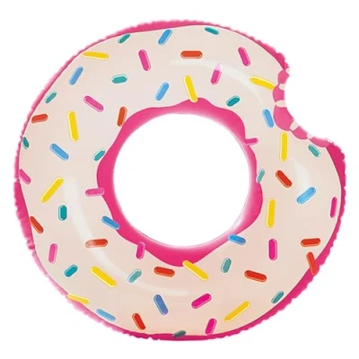 Immagine di Intex 59265 Salvagente Ciambella, Multicolore, Dimensione gonfiata 94 x 23 cm