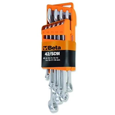 Immagine di BETA 42N/SC9I Serie di 9 chiavi combinate con supporto compatto, spessori delle teste ridotti al minimo possibile per intervenire correttamente in ogni spazio, 000421087