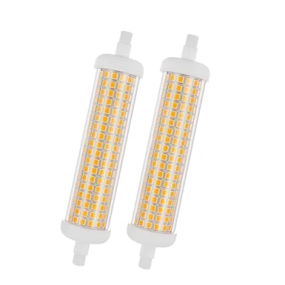 Immagine di BBPM R7S LED 118mm, Lampadina 118mm 20W 1400lm Luce Bianco Caldo 3000K, Equivalente 200W Lampada Alogena, Nessun Sfarfallio Risparmio Energetico, 2Pezzi,Warm White 3000k,20W 220V