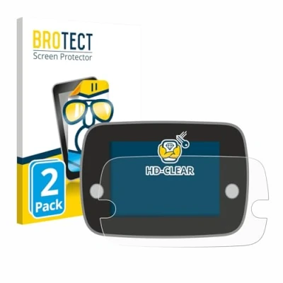 Immagine di brotect Pellicola Protettiva per Fiat 500 Series 8 2020 Uconnect 7&quot; Protezione Schermo (2 Pezzi) [Trasparente, Anti Impronte]