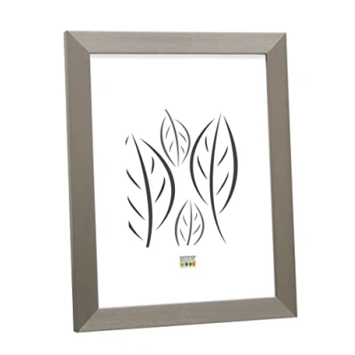 Immagine di Deknudt Frames Cornice portafoto in Argento, Stretta Resina, 15 x 30 cm
