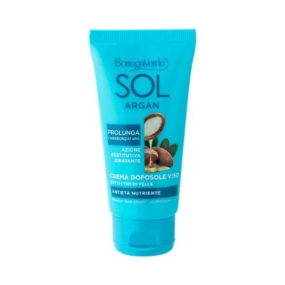 Immagine di Bottega Verde SOL Argan Crema viso antietà nutriente (50 ml) prolunga l&#039;abbronzatura tutti i tipi di pelle