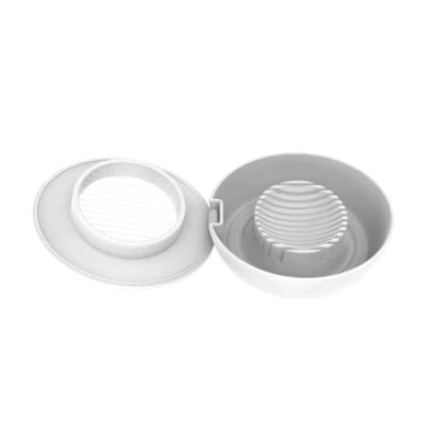Immagine di Fiskars Affetta uova, Plastica/Acciaio, 13,3 x 12 4,2 cm, Functional Form, Bianco, 1016126