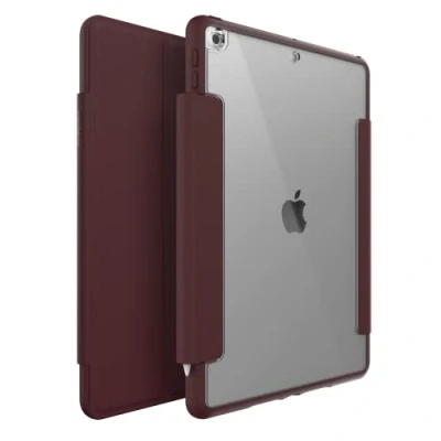 Immagine di Cover OtterBox Folio Case per iPad (9th/8th/7th), antishock e cadute, ultra sottile, custodia protettiva, Ripe Burgundy