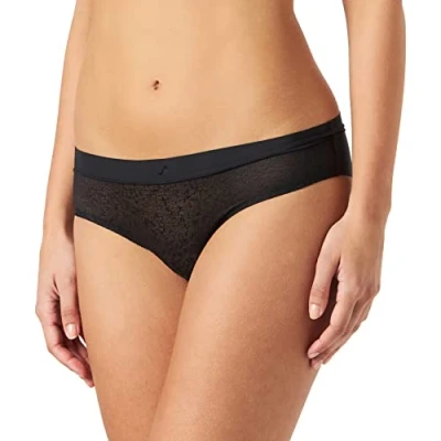 Immagine di S by sloggi Superb Cheeky Hipster, Slip, Donna, Nero (Black), XS