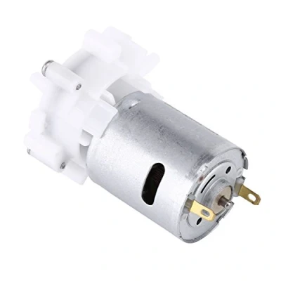 Immagine di Walfront, pompa acqua autoadescante, DC 3, 12 V, con motore, RS 360SH, per acquario, giardino roccioso, sistema di raffreddamento ad