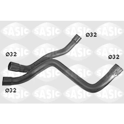 Immagine di SASIC SWH6835 Tubo Radiatore Sx in basso VOLKSWAGEN: Polo III Hatchback, SEAT: Arosa